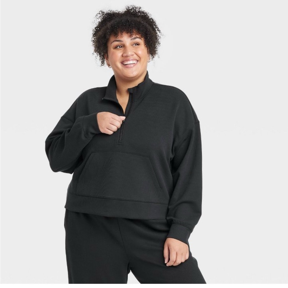 Matching Set. Black. Size 1X. NWT. - Picture 2 of 4